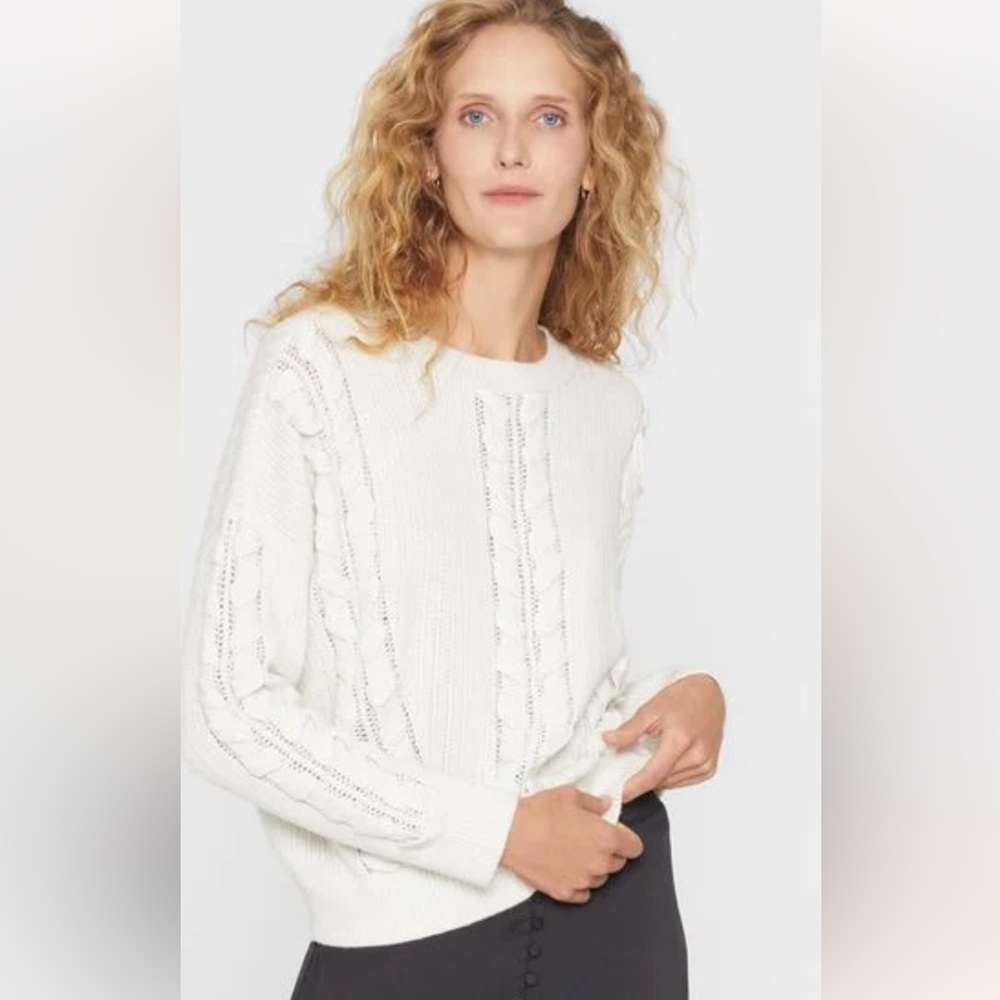 New Club Monaco Woven sweater